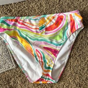 Colorful Women's Swim Bottoms